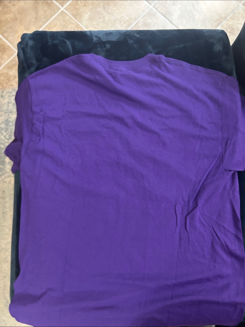 Gildan Purple Prince Tribute Tee with Doves Graphic - Picture 2 of 4